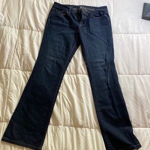 ANN TALOR LOFT Modern Boot Jean.  Women’s size 30/10. Dark jean.